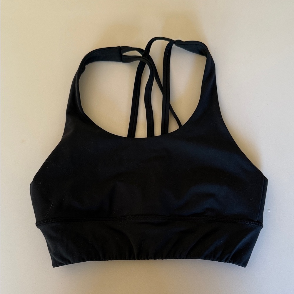 Paragon Fitwear Black Strappy Sports Bra